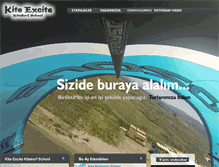 Tablet Screenshot of kiteexcite.com